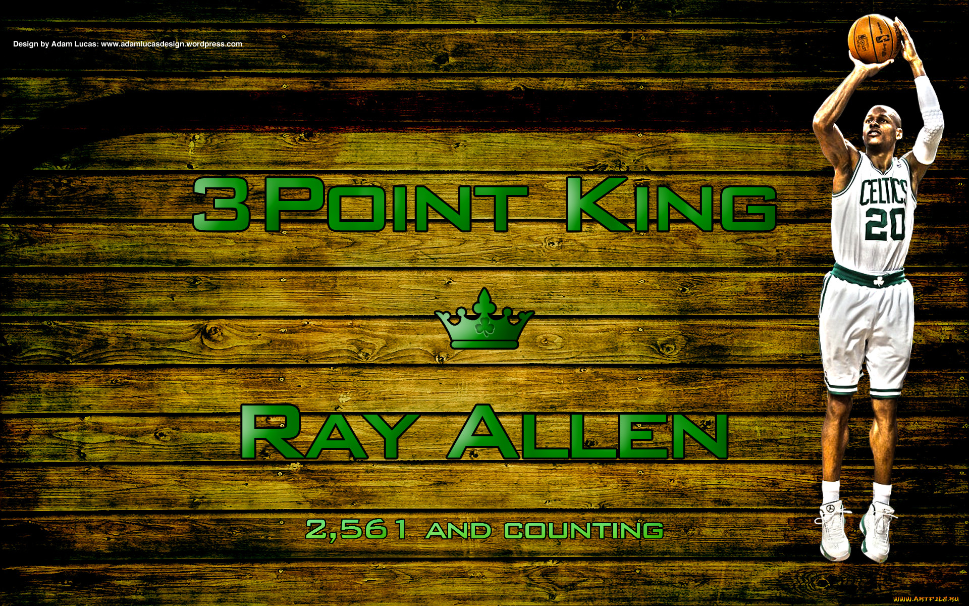 Картинки ray. Ray Allen NBA. Ray Allen Wallpaper. Обои на телефон Рей Аллен.